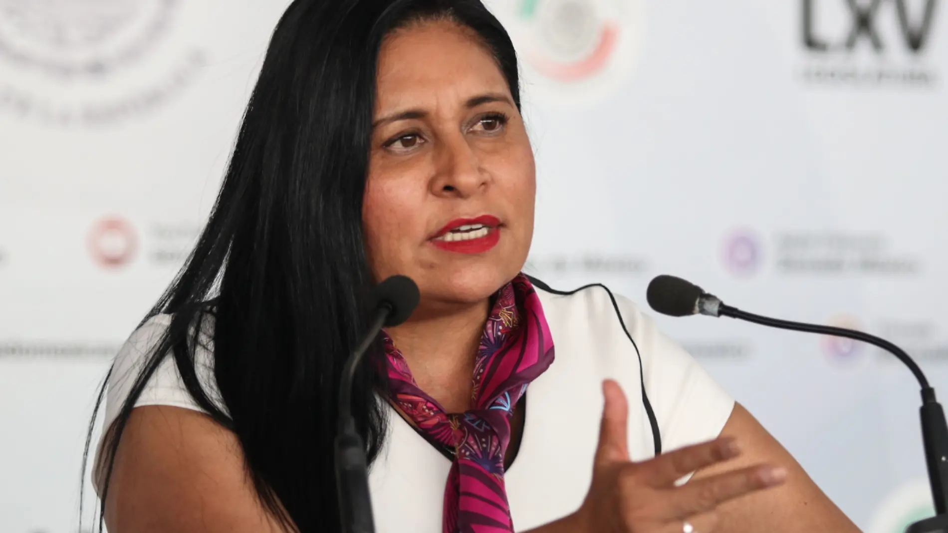 Ana Lilia Rivera Rivera, presidenta del Senado   